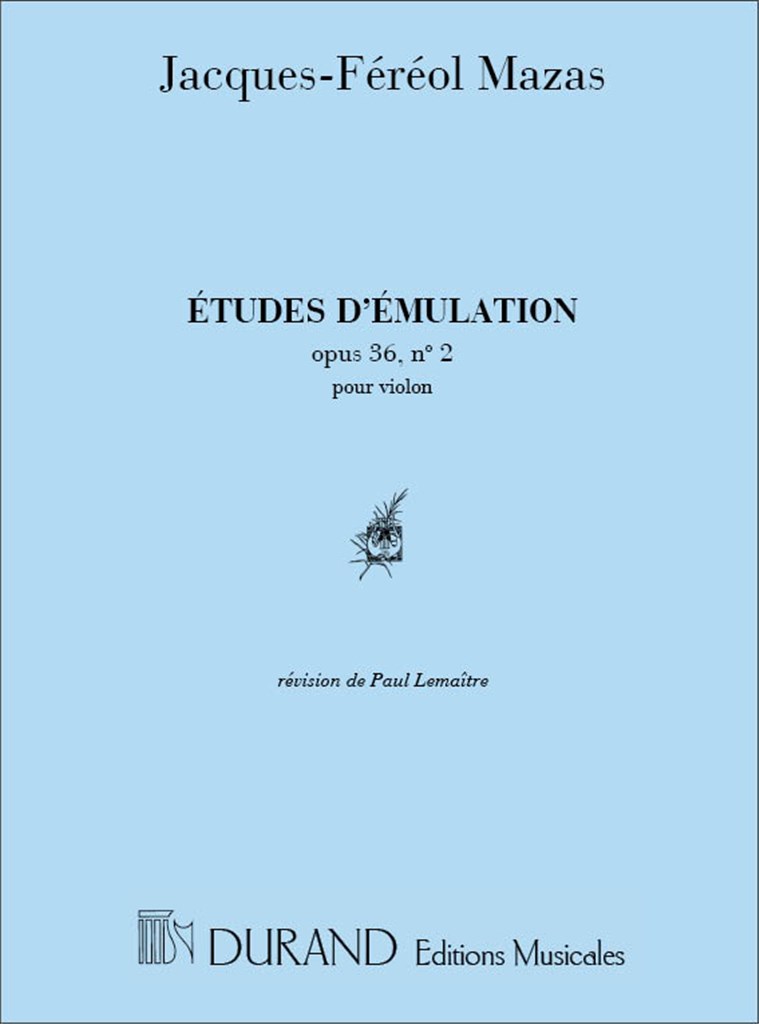 Etudes Brillantes 2 Op 36 Violon (Emulation)
